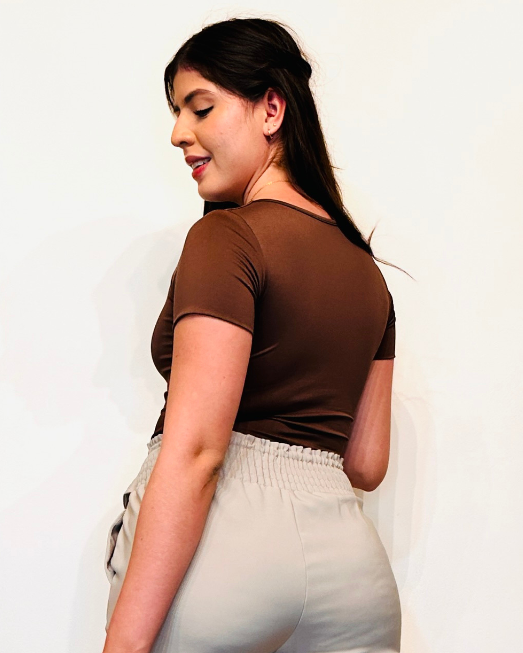 Blusa Básica Lusan Café