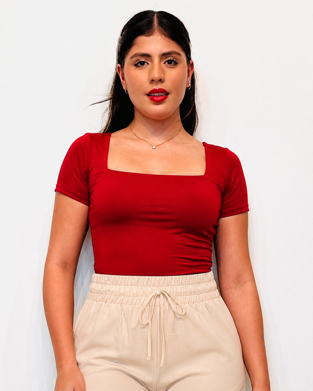 Blusa Básica Lusan Rojo