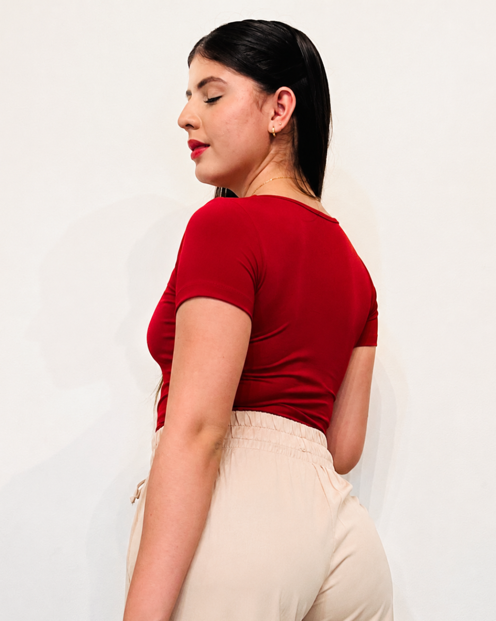 Blusa Básica Lusan Rojo