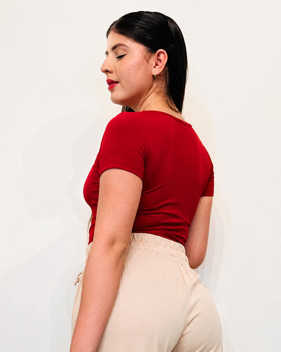 Blusa Básica Lusan Rojo