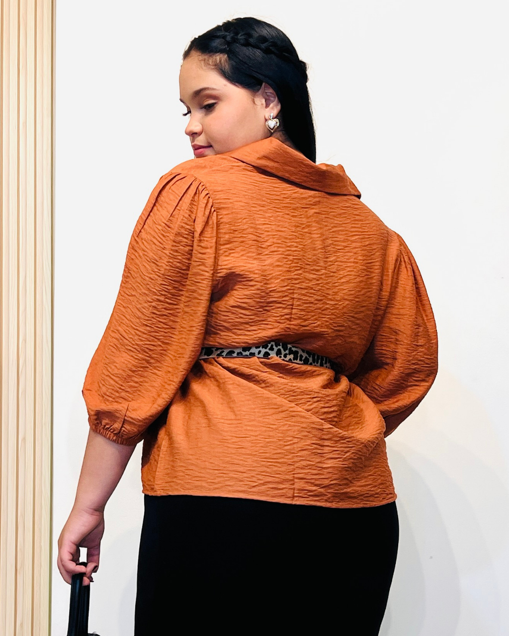 Blusa Catalina Terracota