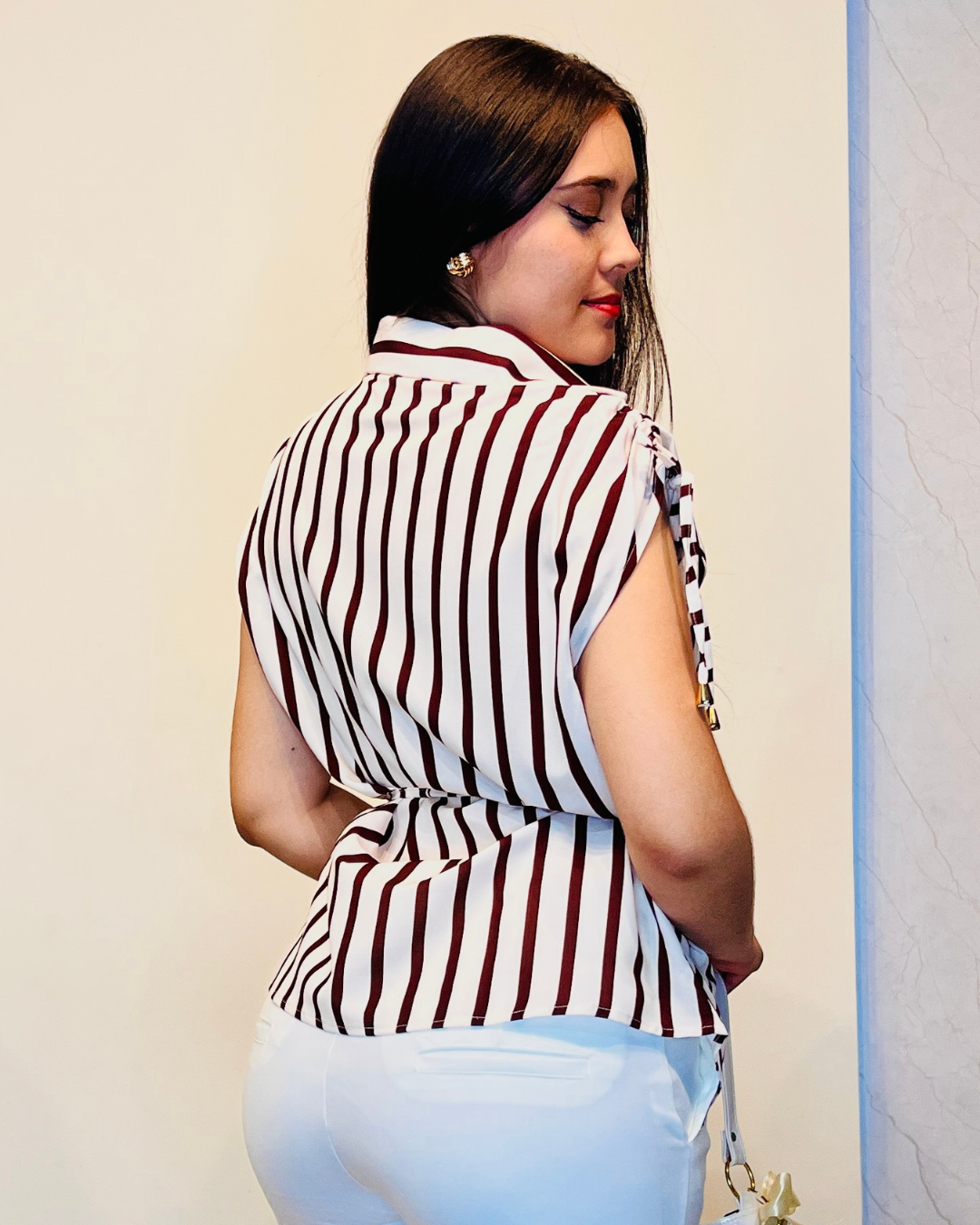 Blusa Cecilia Café