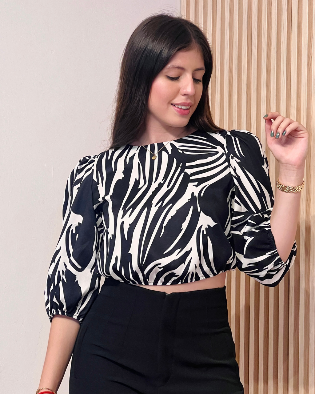 Blusa Dahiana Negro