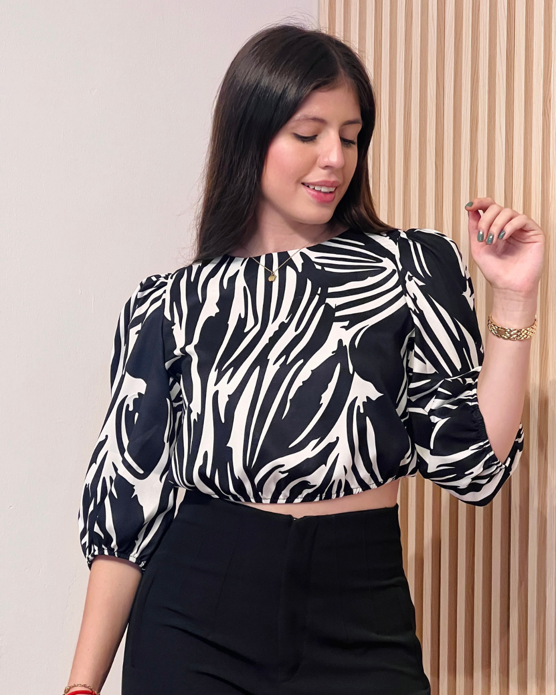 Blusa Dahiana Negro