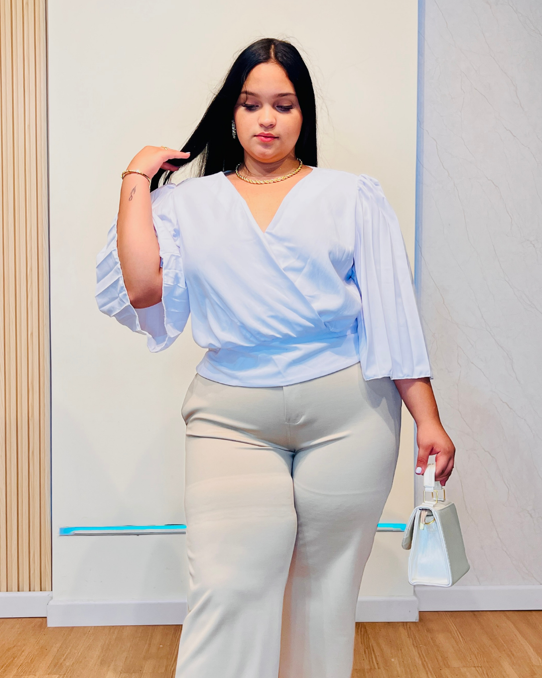 Blusa Mariela Blanco