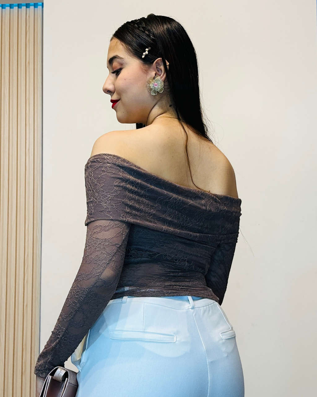 Blusa Eliana Café