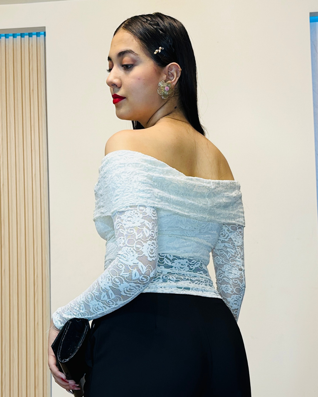 Blusa Eliana Marfil