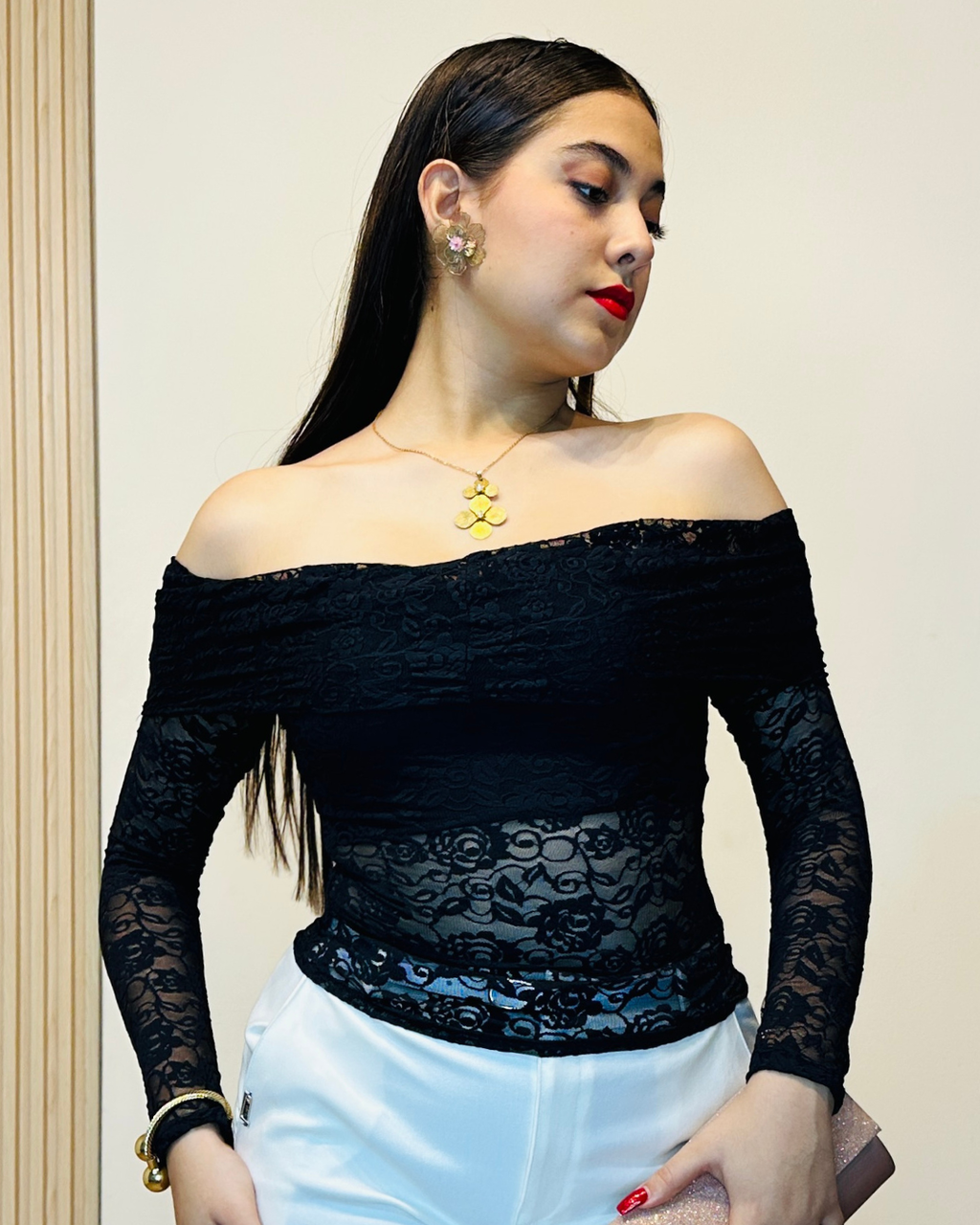 Blusa Eliana Negro