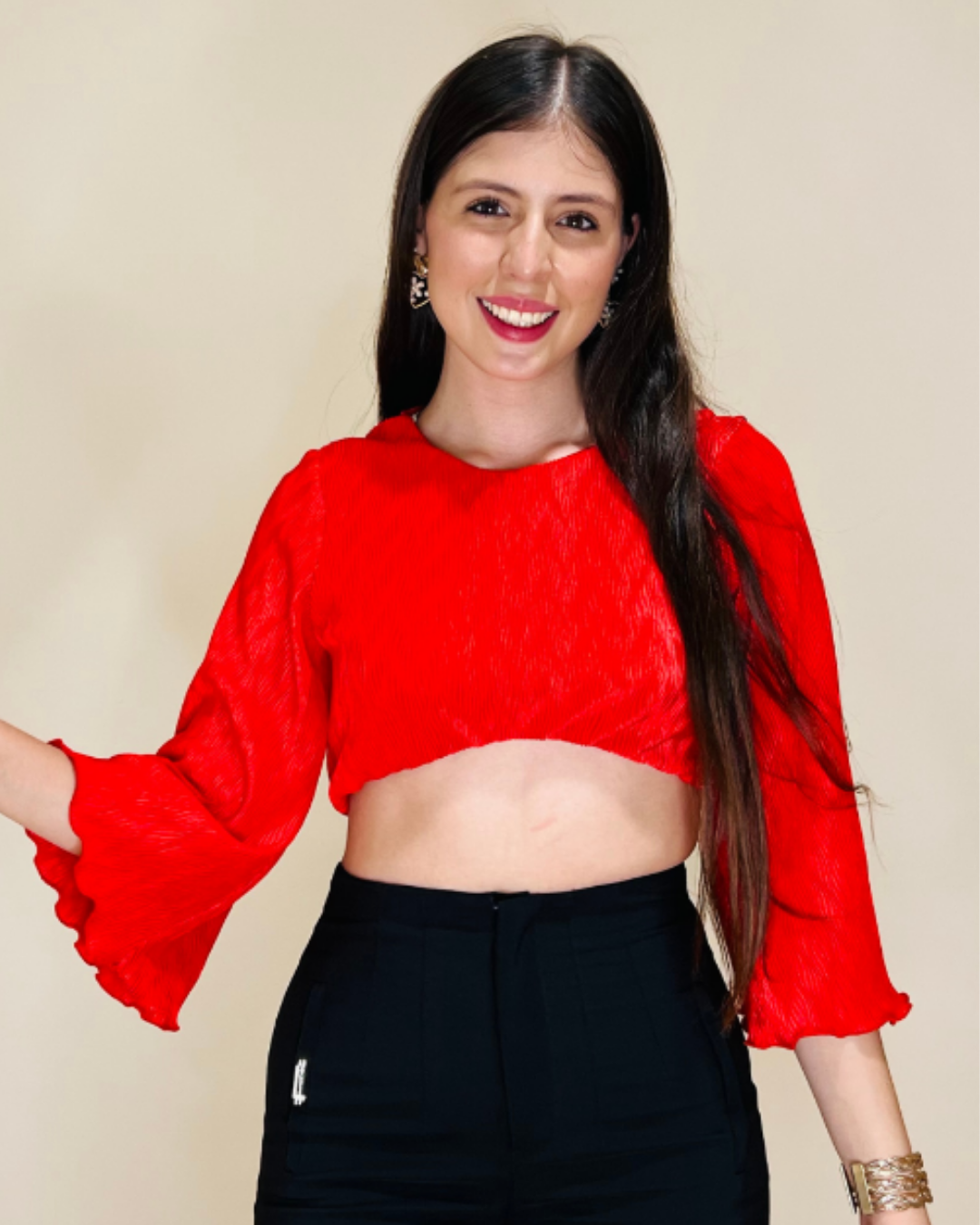 Blusa Fer Roja