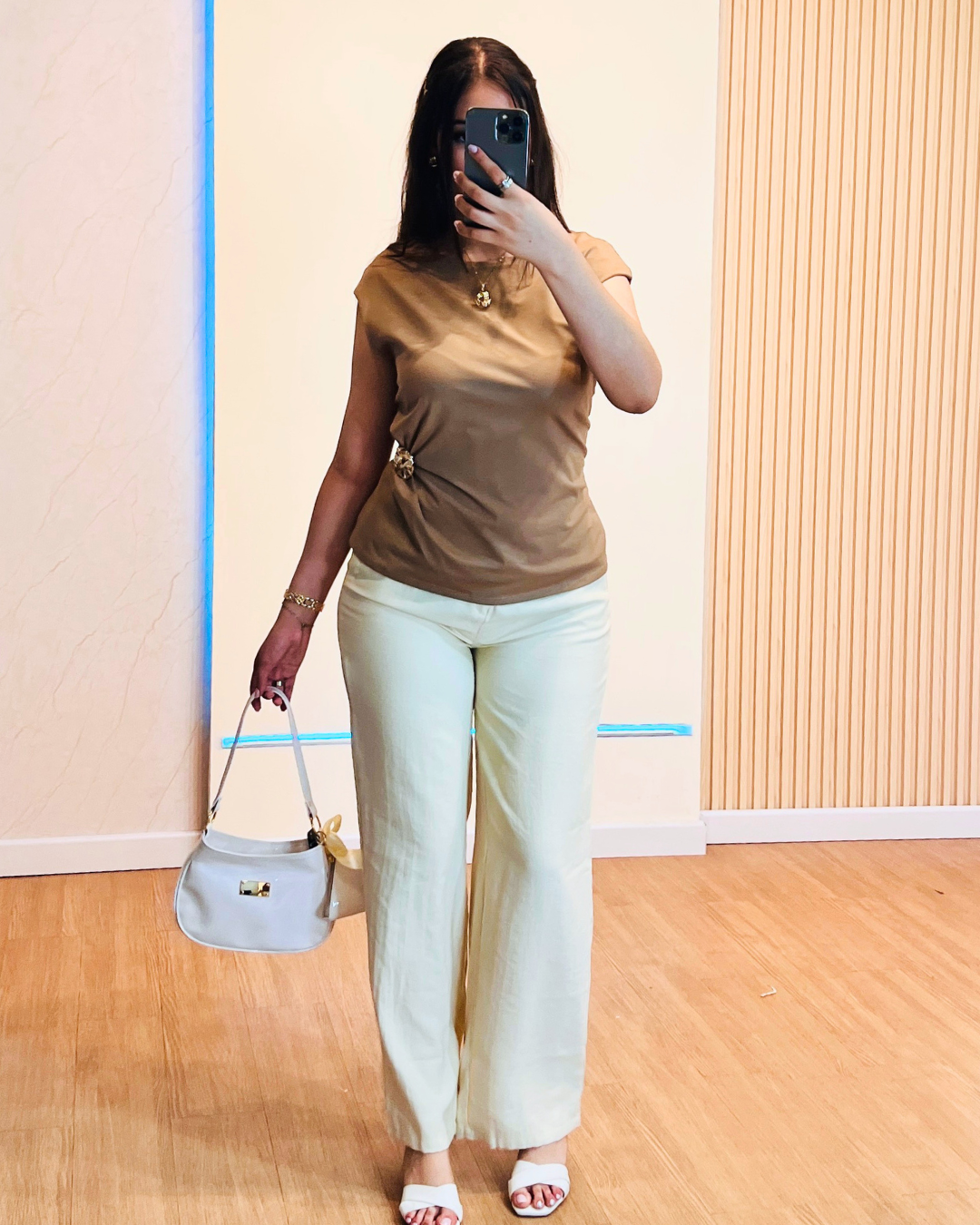 Blusa Gladys Café