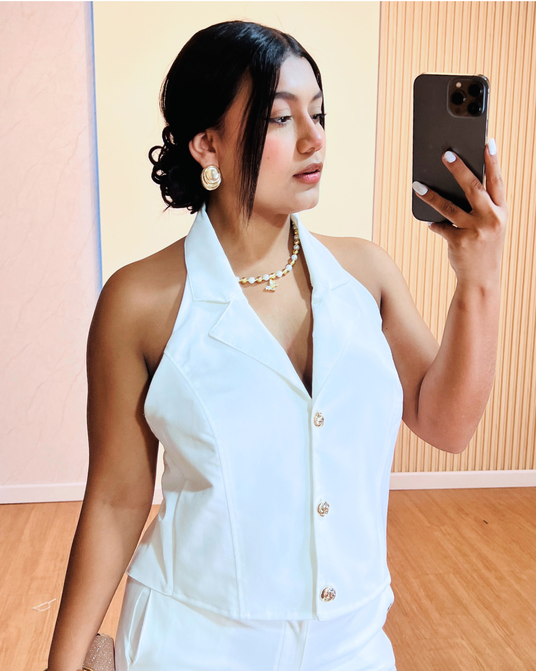 Blusa Heidy Marfil