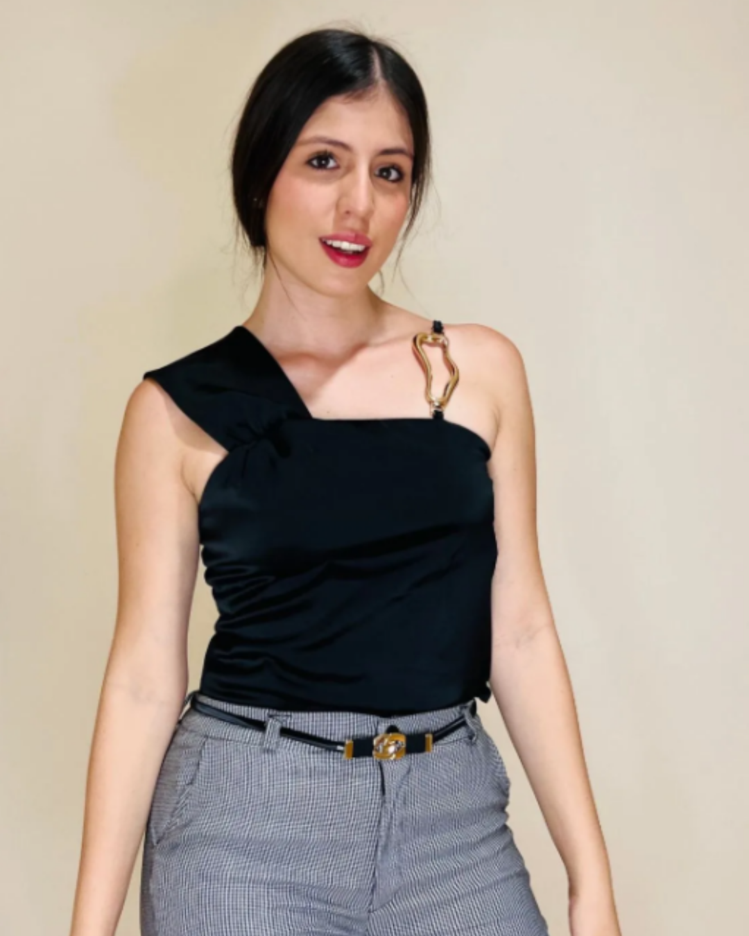 Blusa Herraje Negro