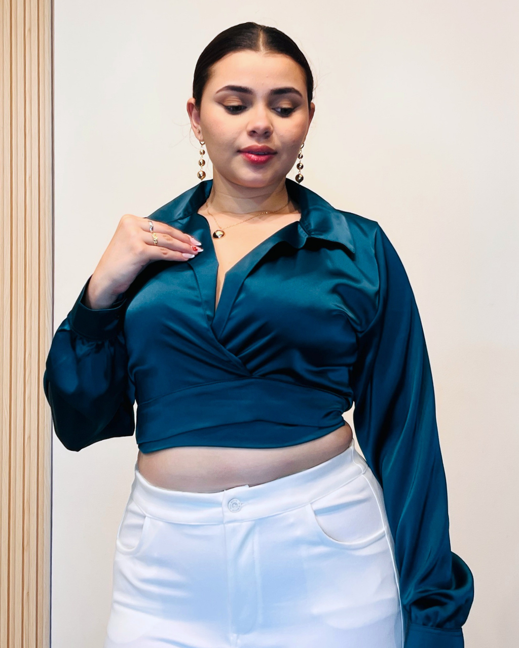 Blusa Iris Verde