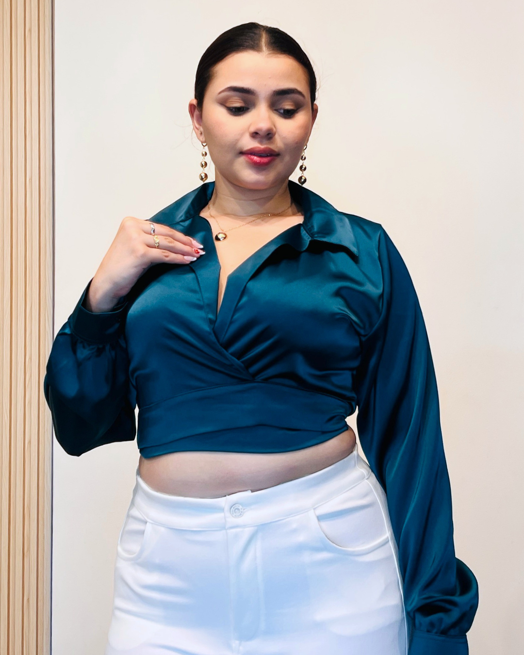 Blusa Iris Verde