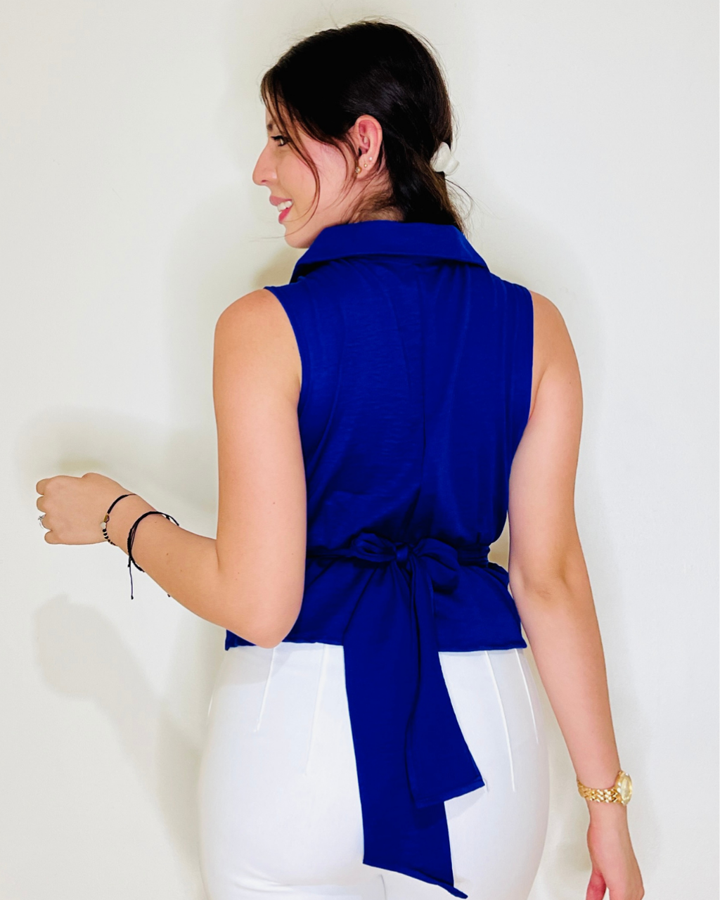 Blusa Isabel Azul Rey