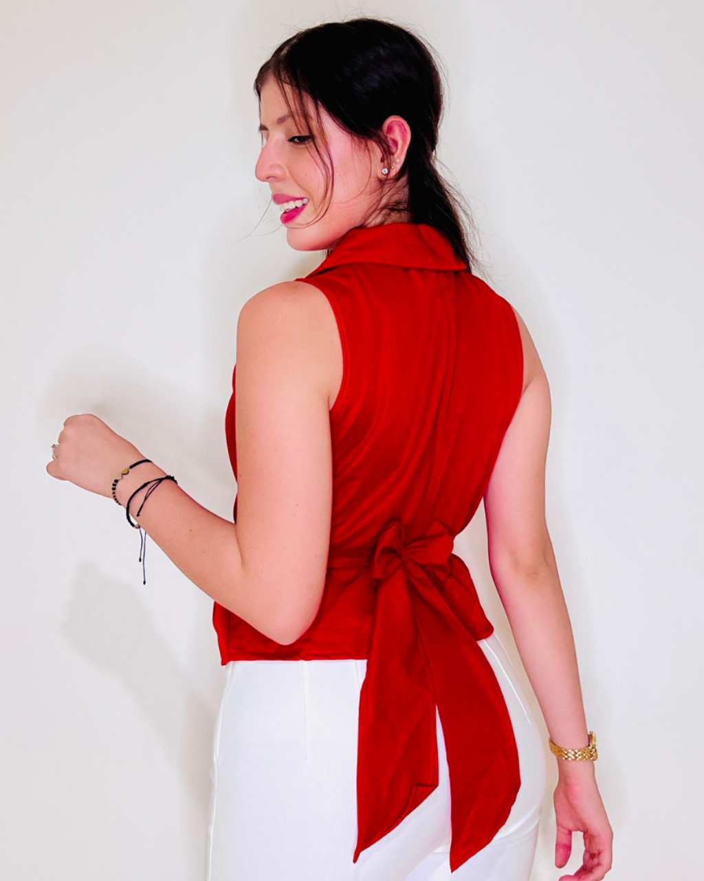 Blusa Isabel Rojo