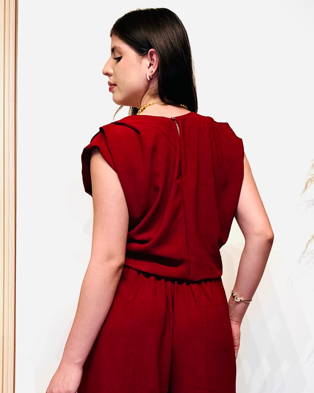 Blusa Jasmin Vinotinto