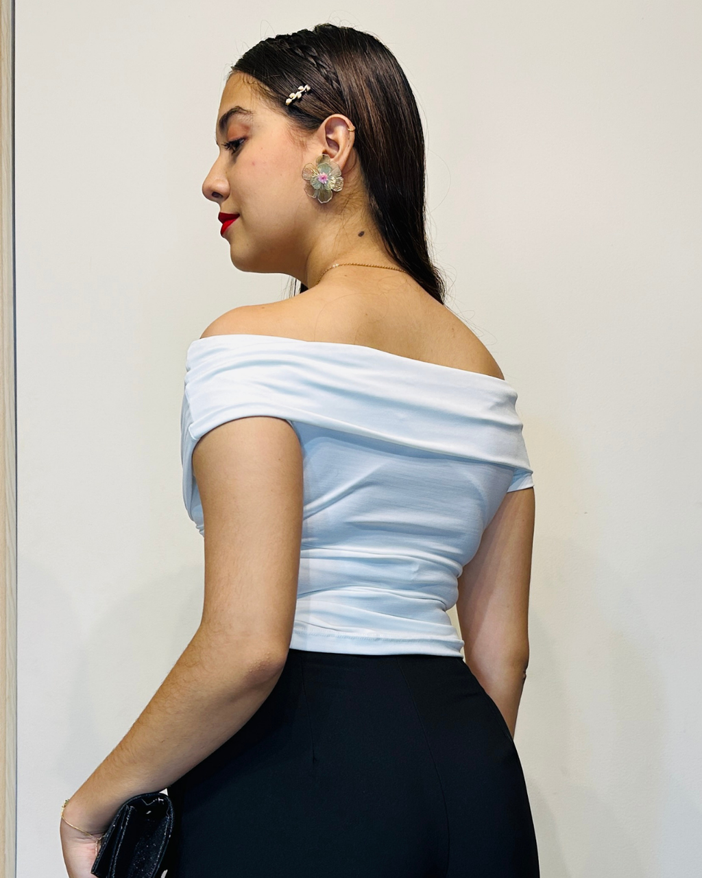 Blusa Kali Marfil