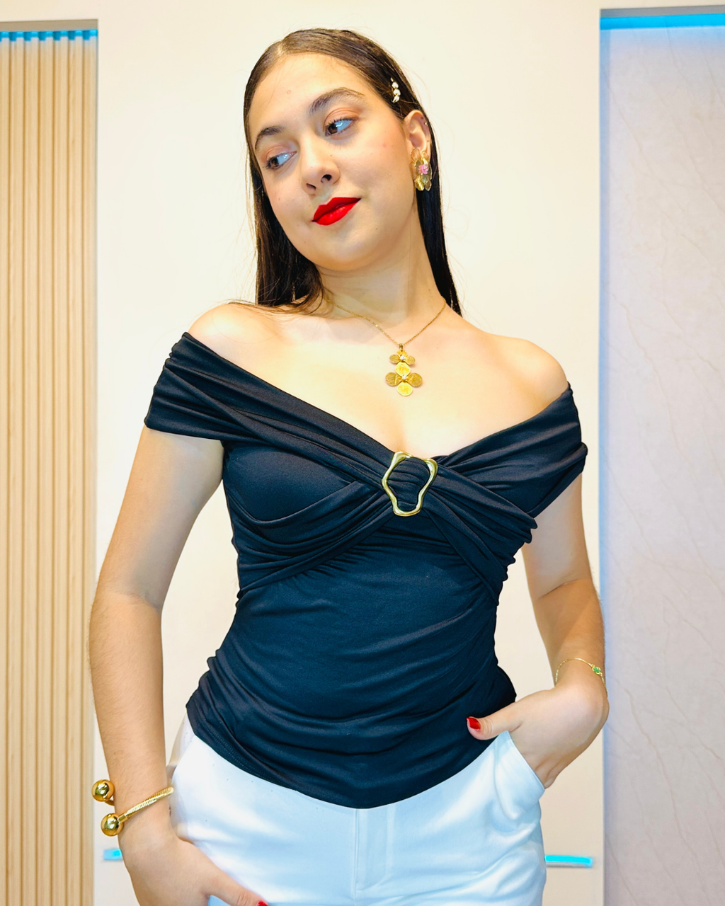 Blusa Kali Negro