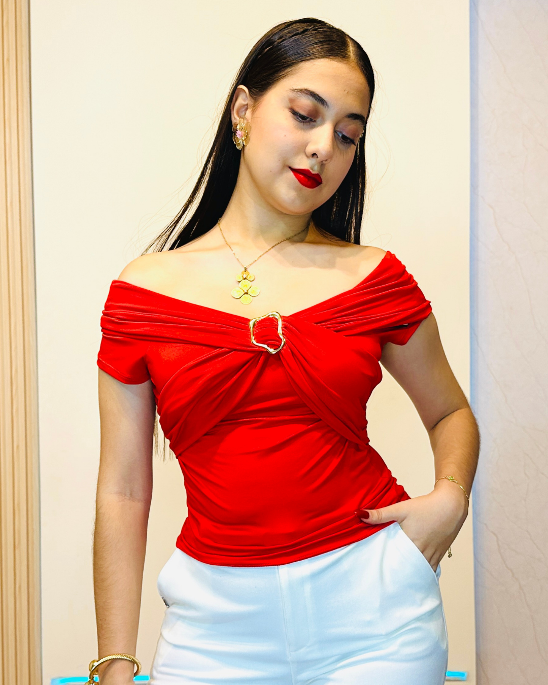 Blusa Kali Rojo