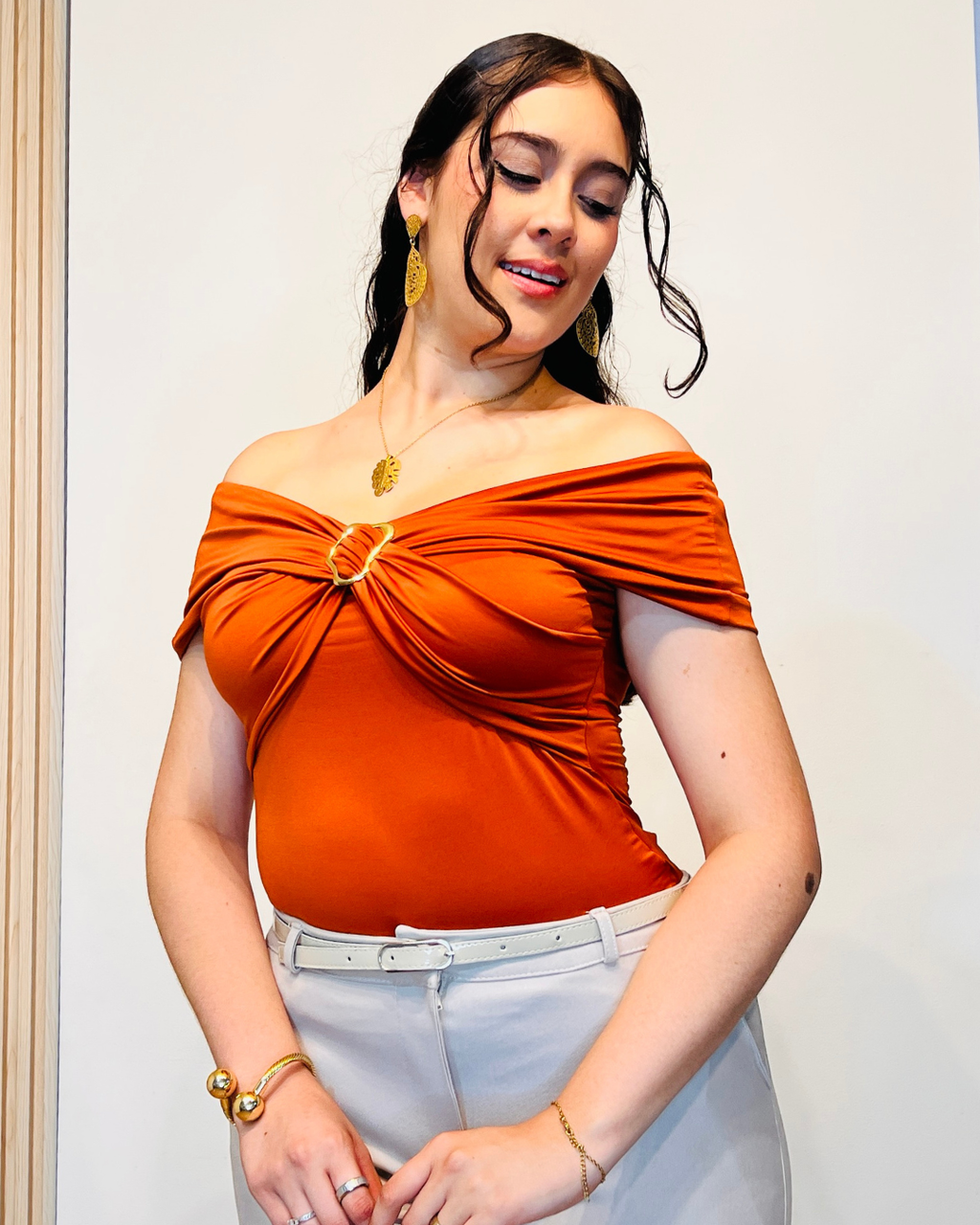 Blusa Kali Terracota