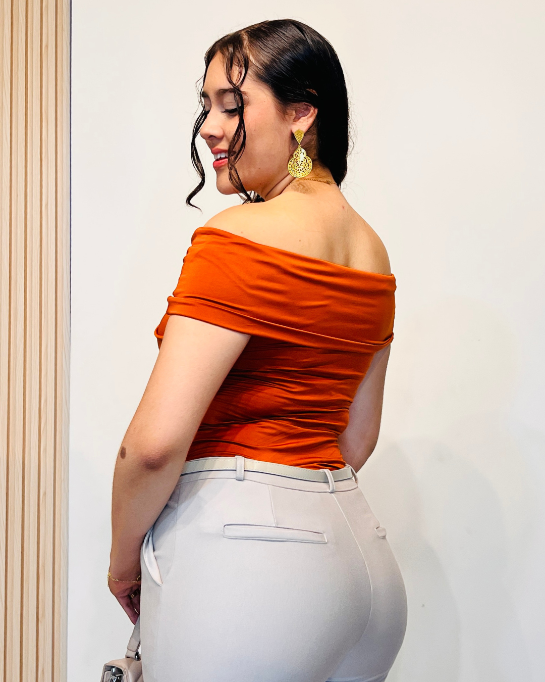 Blusa Kali Terracota