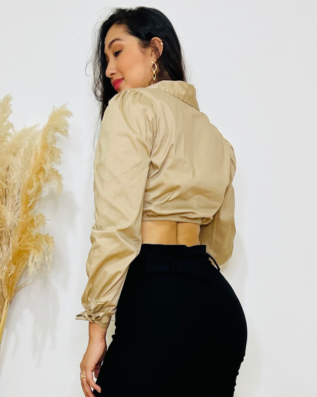 Blusa Kari Camel