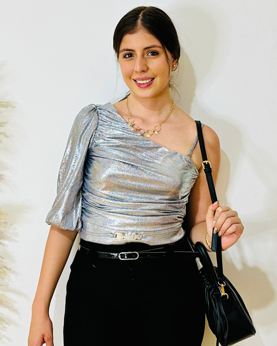 Blusa Katia Plateado