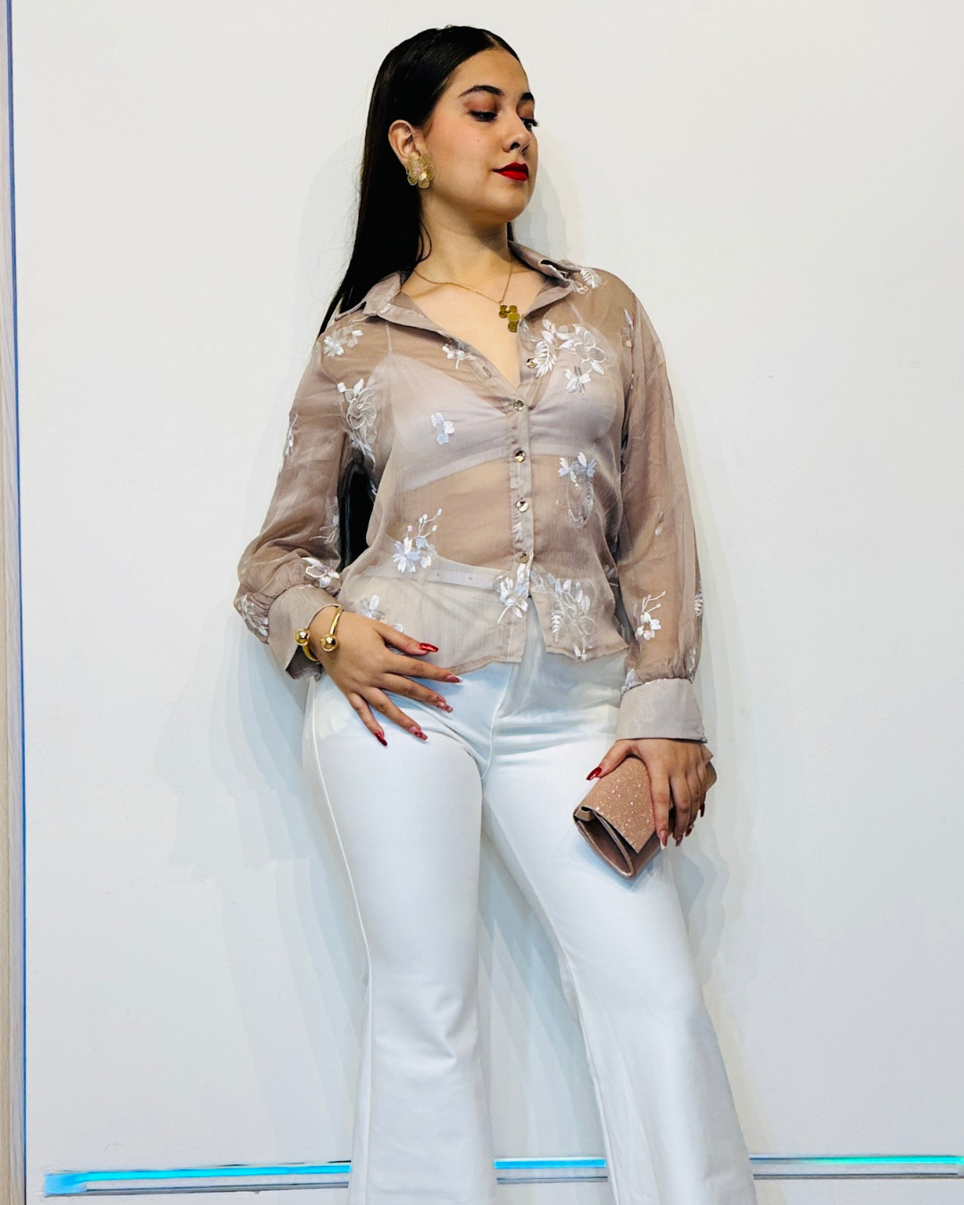 Blusa Lynett Chocolate