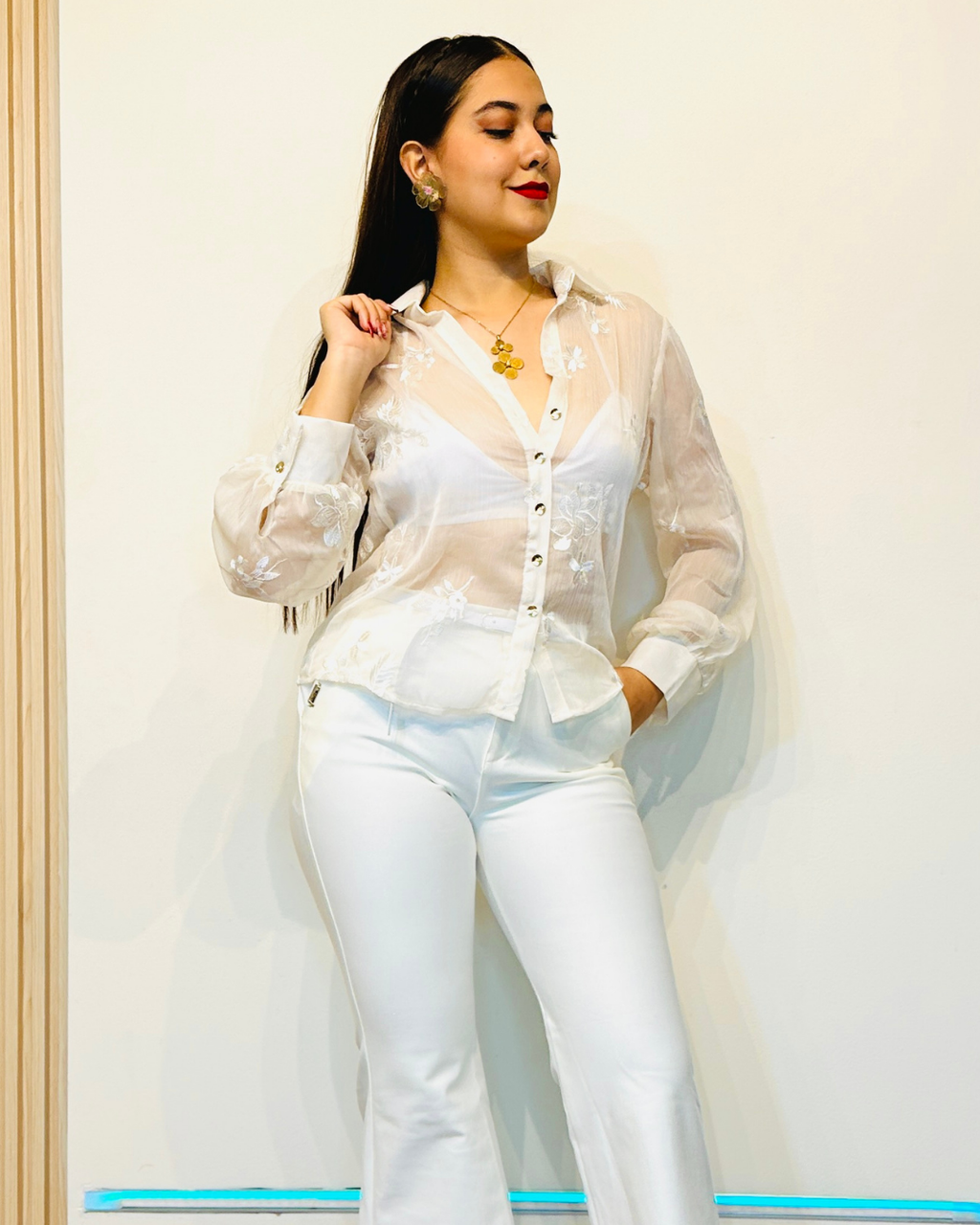 Blusa Lynett Crema