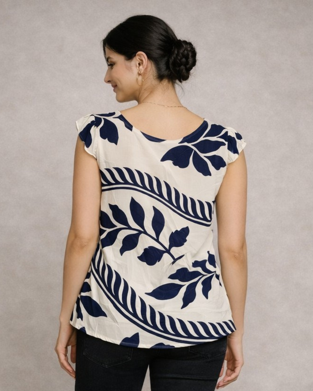 Blusa Macadam Azul