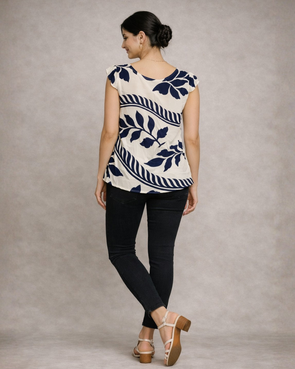 Blusa Macadam Azul