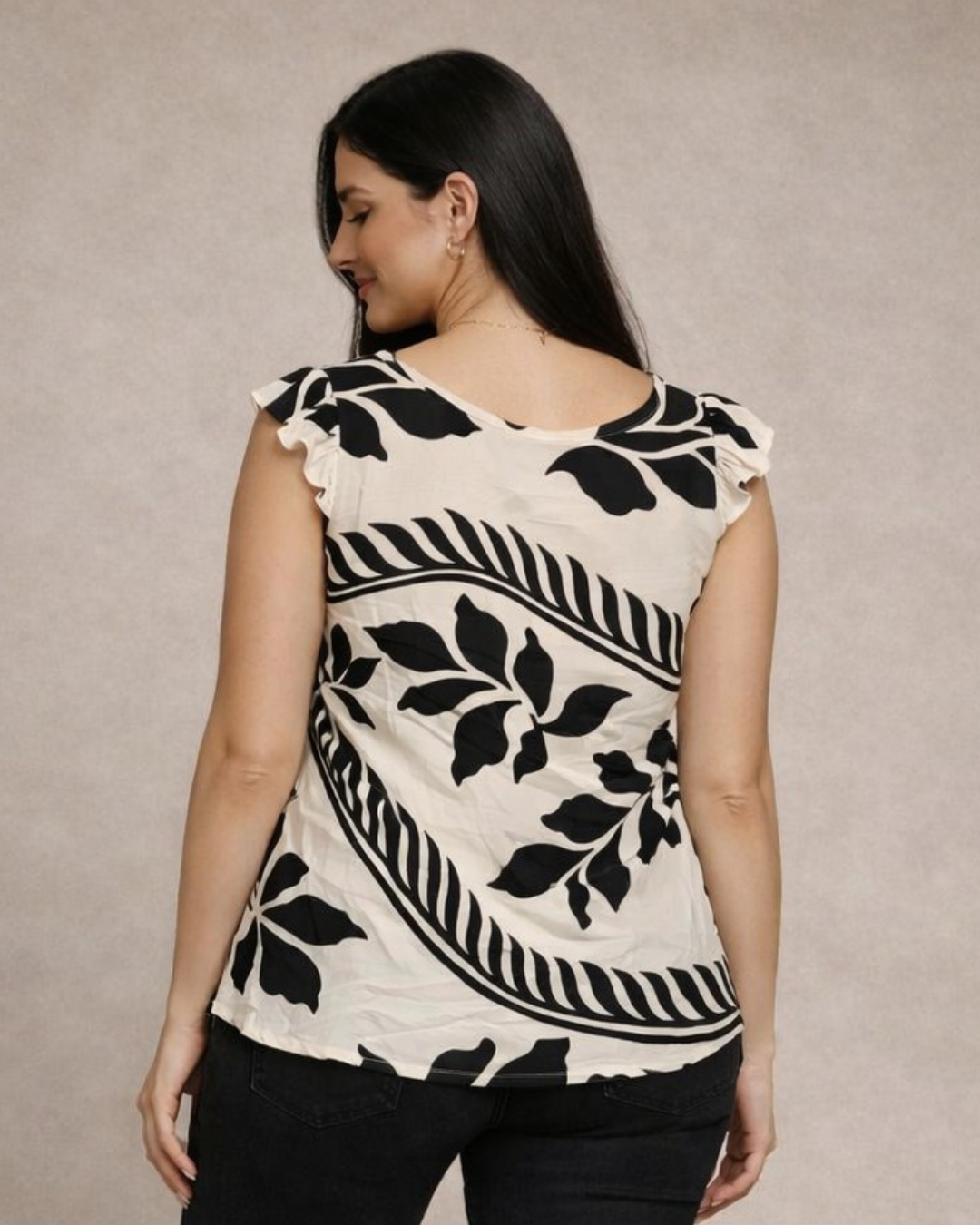 Blusa Macadam Negro