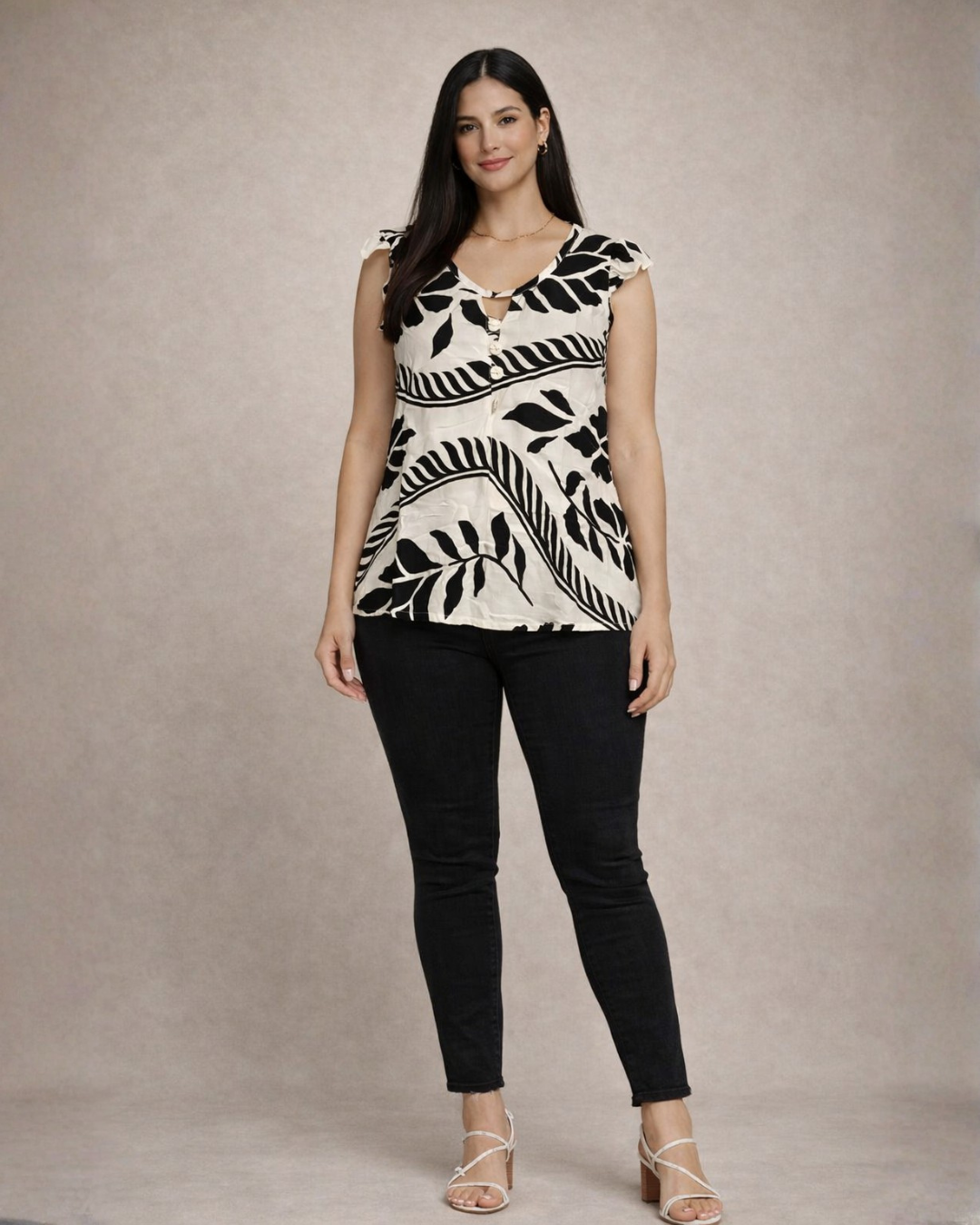 Blusa Macadam Negro
