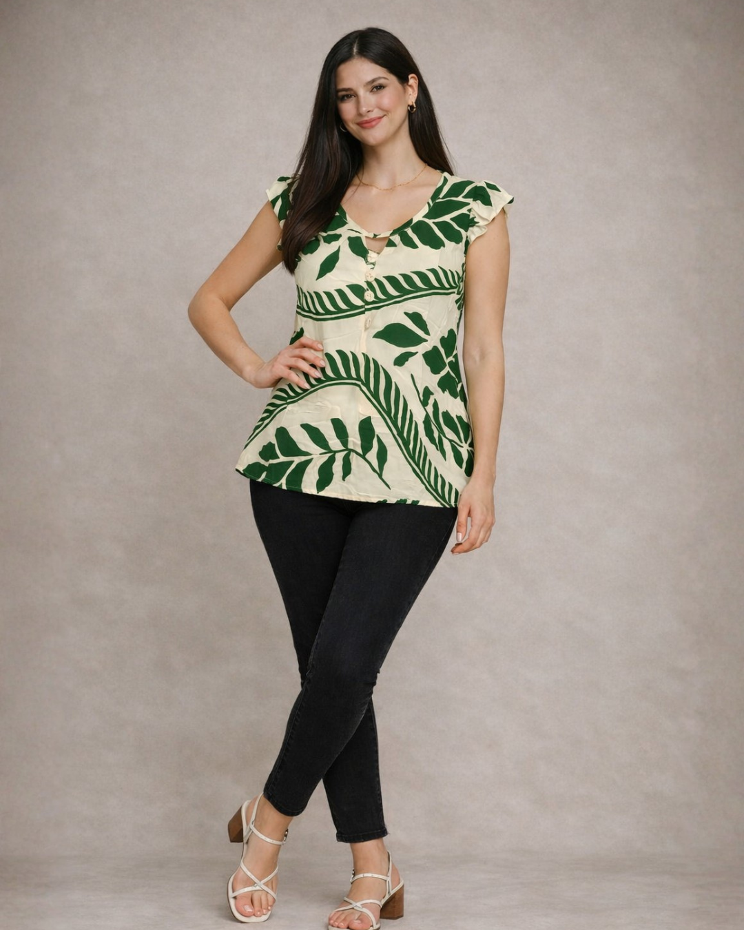 Blusa Macadam Verde