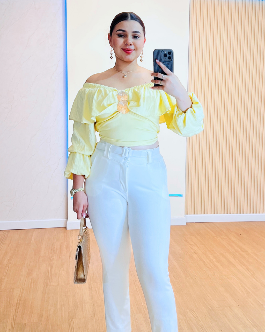 Blusa Manuela Amarillo