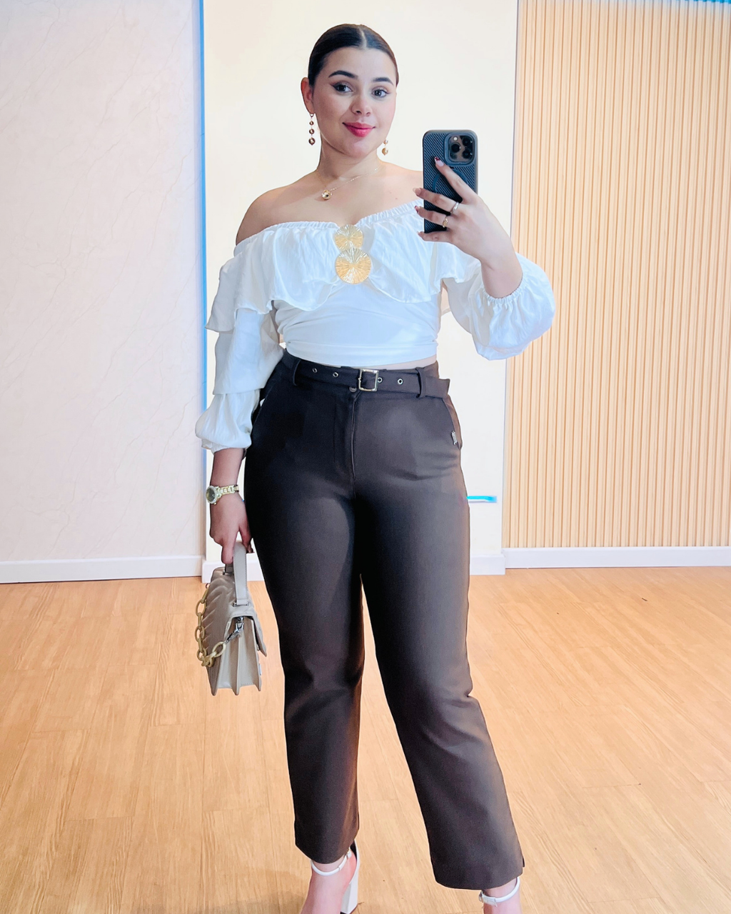 Blusa Manuela Marfil
