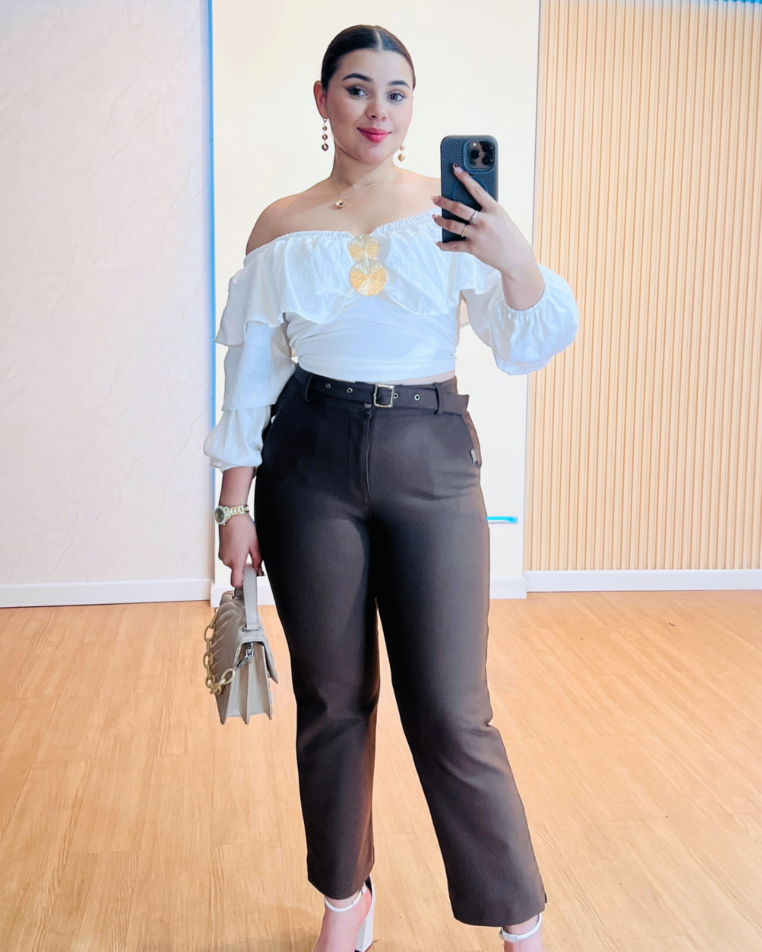 Blusa Manuela Marfil
