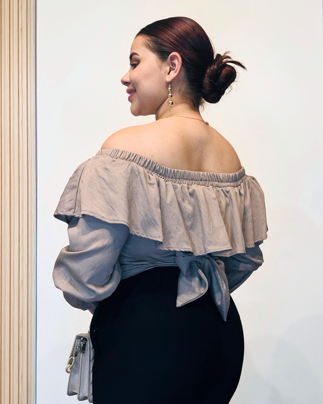 Blusa Manuela Mocca