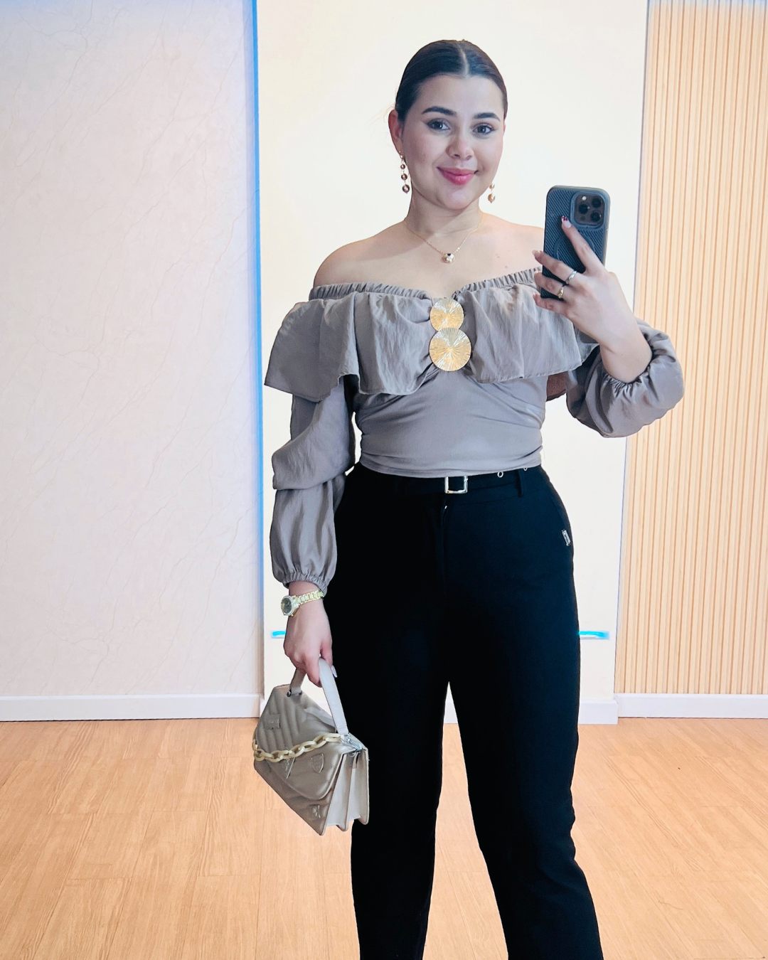 Blusa Manuela Mocca