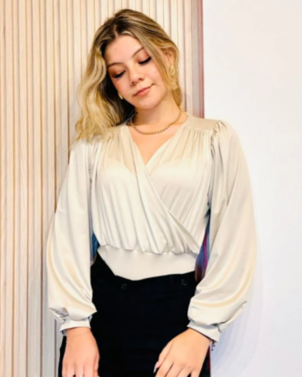 Blusa Marbella Crema