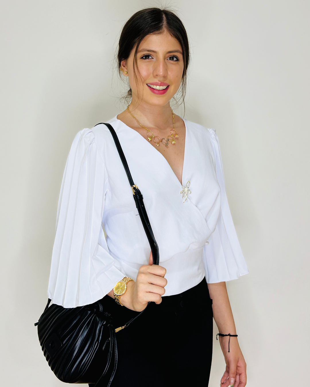 Blusa Mariela Blanco