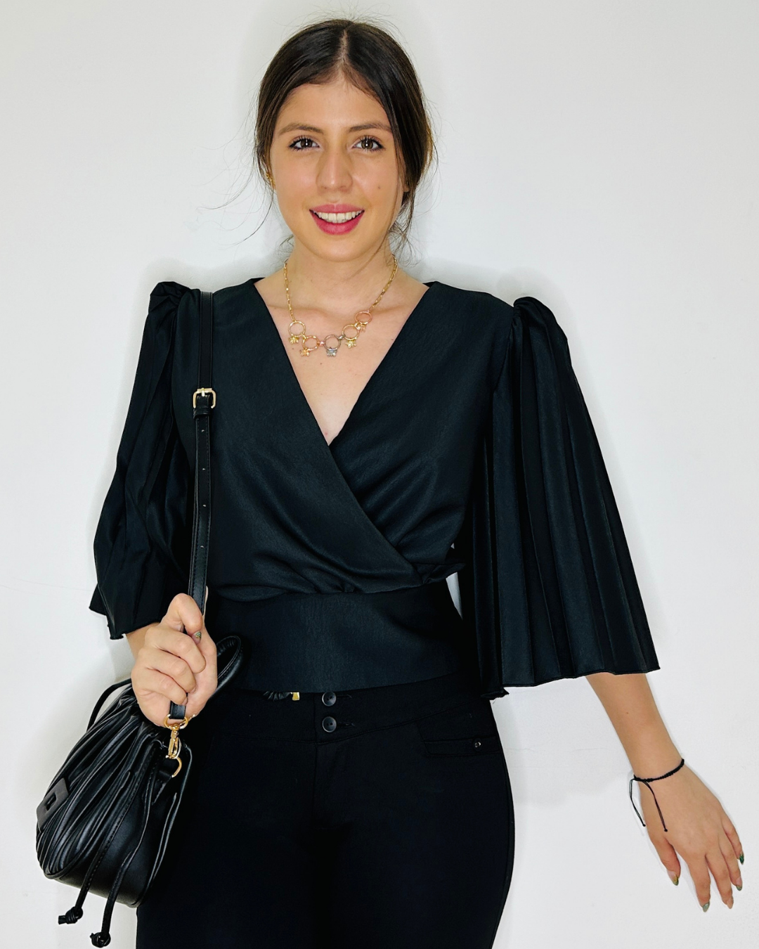 Blusa Mariela Negro