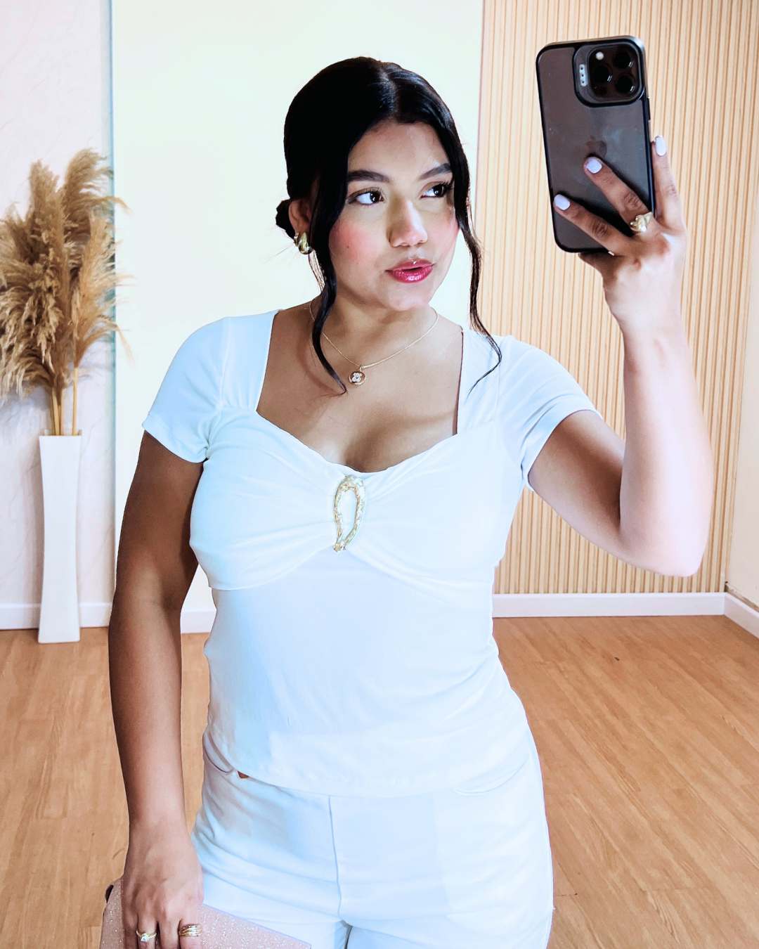 Blusa Marie Marfil