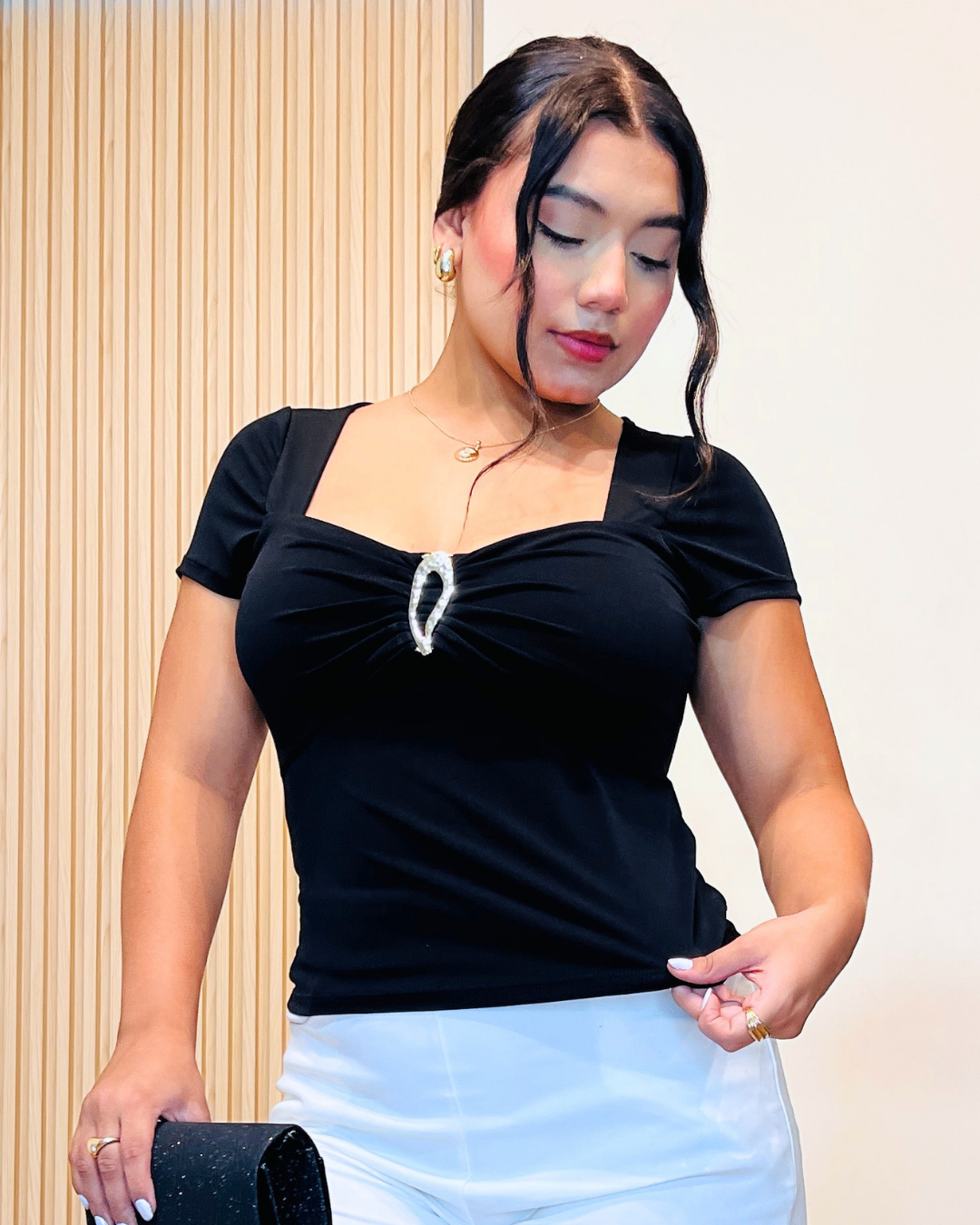 Blusa Marie Negro