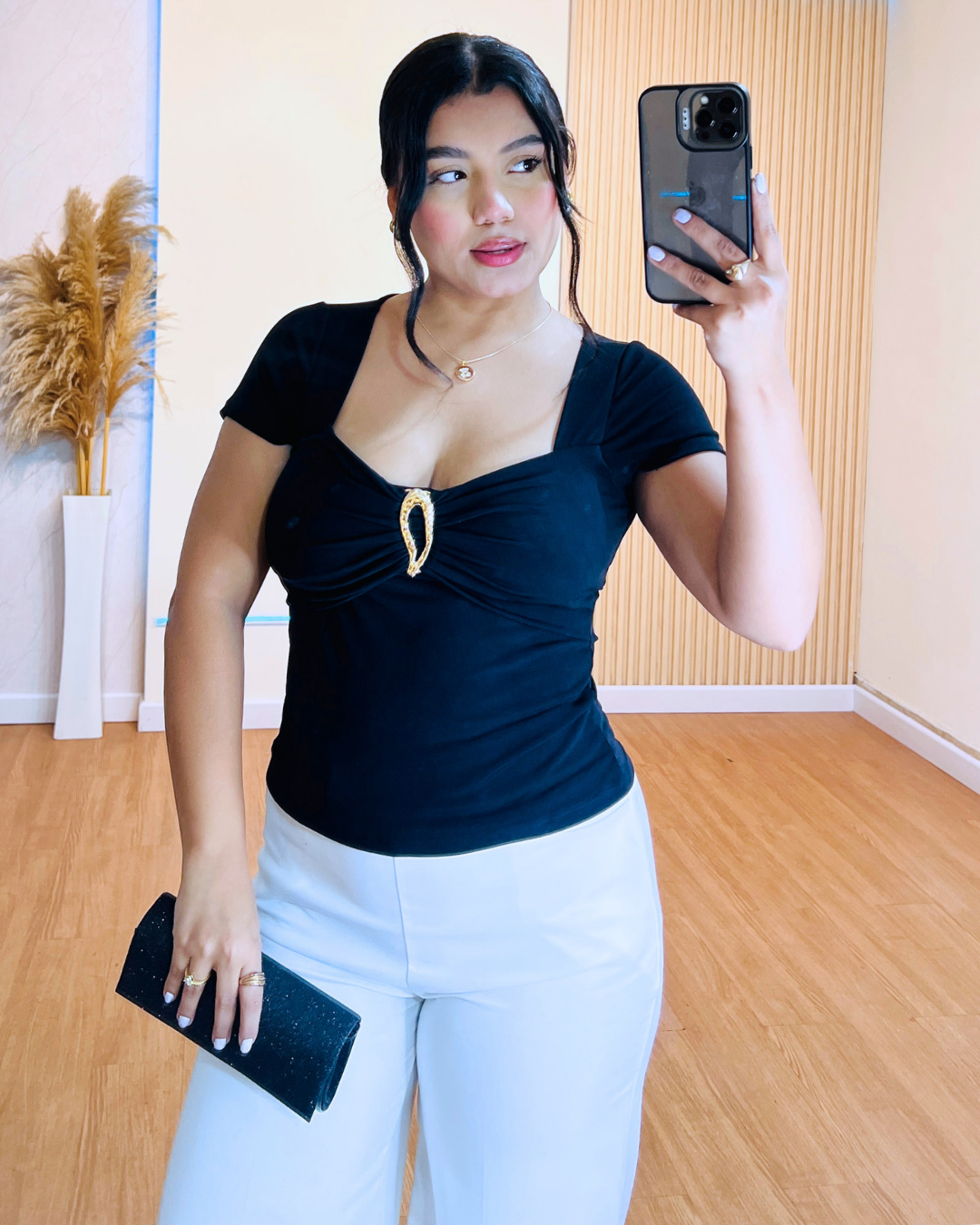 Blusa Marie Negro