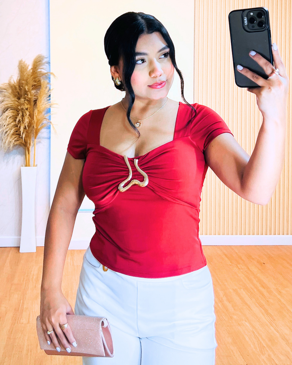 Blusa Marie Rojo