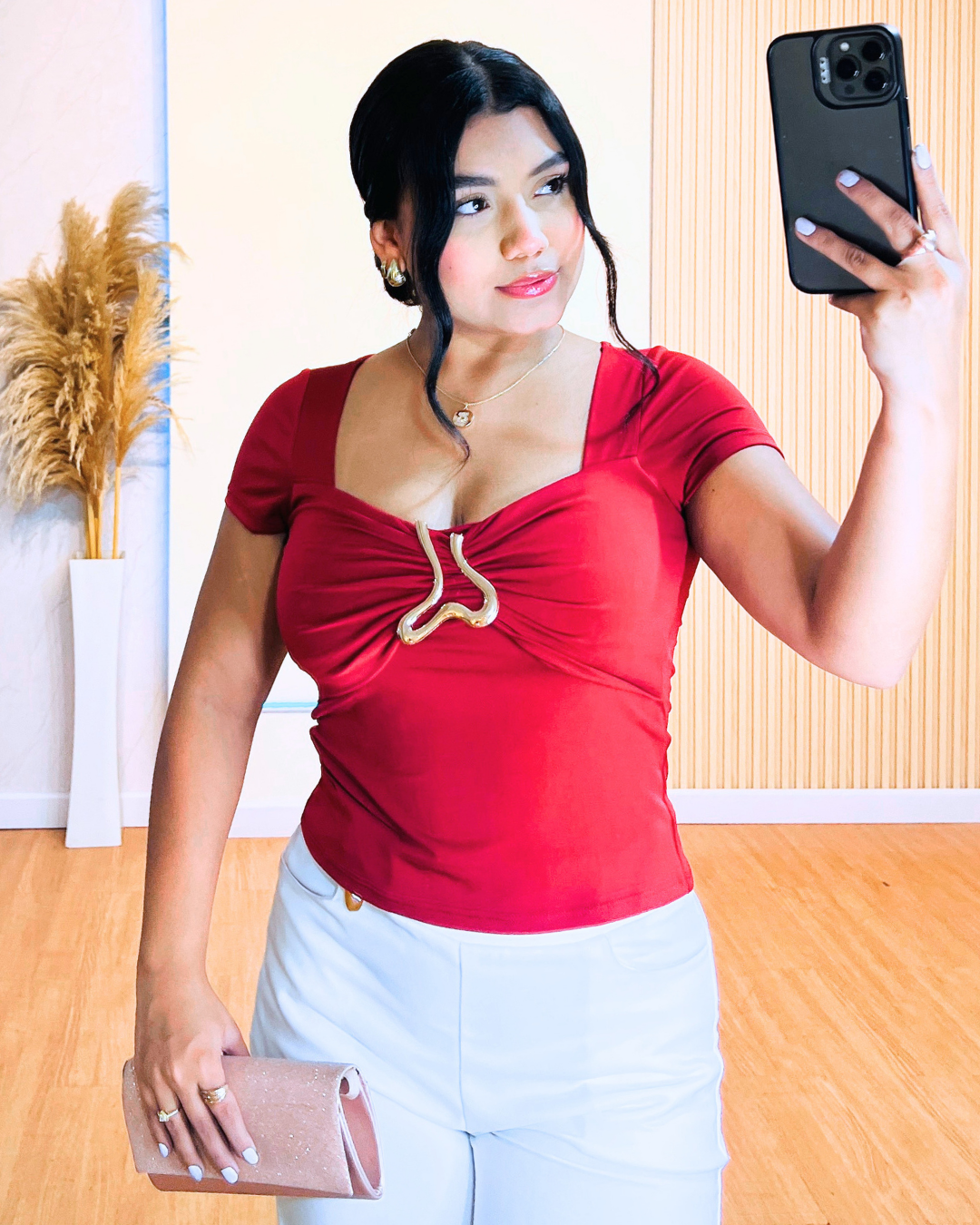 Blusa Marie Rojo