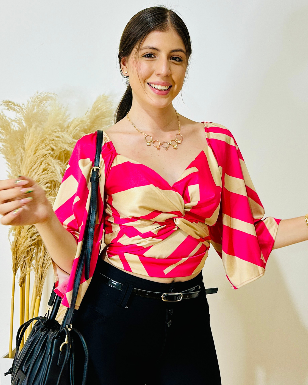 Blusa Mariposa Fucsia