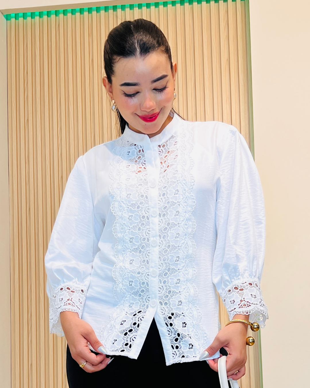 Blusa Mercedes Marfil